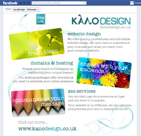 Facebook Page Design
