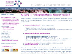 Medical Research Scotland - Visit the Website