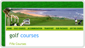 Website Design - Golf Fife