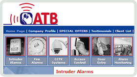 Website Design - ATB Security